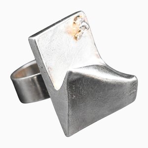 Bague Lapponia A Space Series en Argent par Bjorn Weckstrom