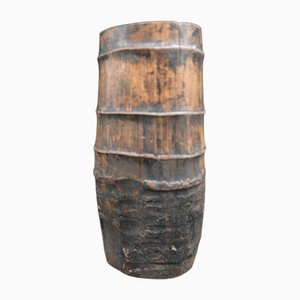 Chinese Bamboo Brush Basket