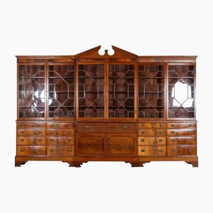 Grand Set de Bibliothèques à Façade Géorgienne en Acajou, Angleterre, 1790