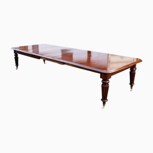 Large Victorian Extending Dining Table in Mahogany, 1860