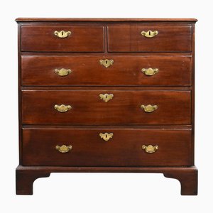 Cajonera George II de caoba, 1750