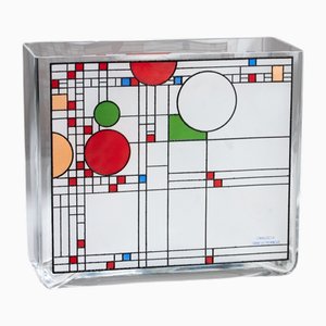 Vase in the style of Frank Lloyd Wright