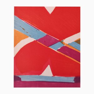 Bernd Völkke, Abstrakte Komposition, 1970er, Lithographie