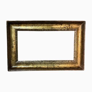 Cornice in legno dorato, XIX secolo