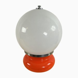 Lampada da tavolo in vetro di Murano nello stile di Carlo Nason di Mazzega, anni '70