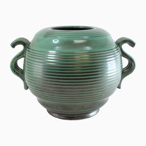Large Swedish Art Deco Vase from Upsala Ekeby, 1930s