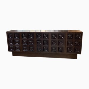 Brutalist Sideboard by De Coene, 1970s