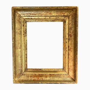 Cornice in legno dorato, XIX secolo
