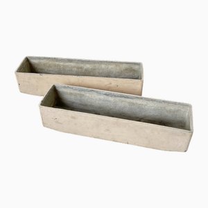 Jardinières Eternity Modernes par Willy Guhl de Eternit Schweiz, 1960s, Set de 2