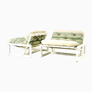 Tobia & Afra Scarpa zugeschriebene Carlotta Sessel für Cassina, 1960er, 2er Set