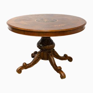 Dutch Style Round Extendable Dining Table