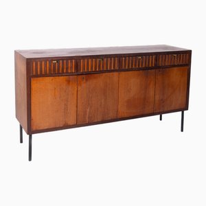 Italienisches Sideboard mit Messinggriffen von Studio BBPR Branded, 1940er