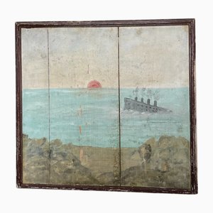 Landscape, 1900, Painting on Wood