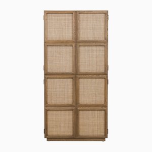 Mobiletto Savannah in vimini di Pure White Lines