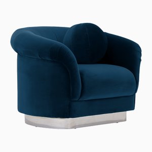 Royal Blue Valentin Chair from Pure White Lines