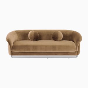 Camel Valentin Sofa from Pure White Lines