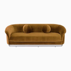 Mustard Valentin Sofa from Pure White Lines