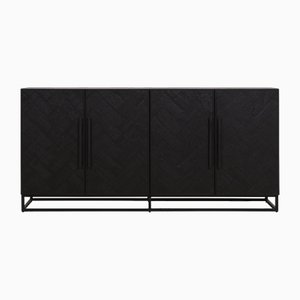 York Sideboard aus ebonisierter Eiche von Pure White Lines