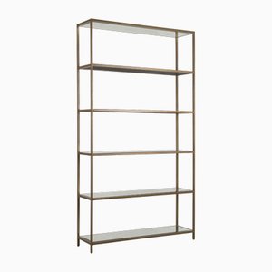 Aria Brass Shelf from Pure White Lines