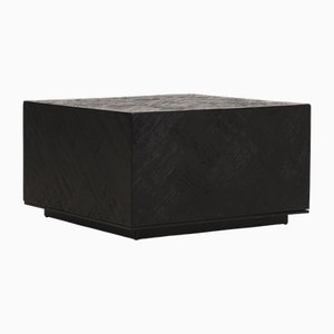 York Ebonised Oak Coffee Table from Pure White Lines