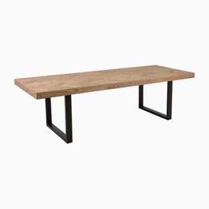 York Natural Oak Dining Table from Pure White Lines