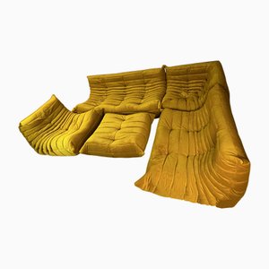 Mobilier de Salon Goldenrod Togo par Michel Ducaroy pour Ligne Roset, Set de 5