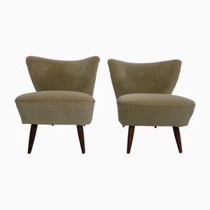 Fauteuils Club Organiques, Allemagne, 1950s, Set de 2