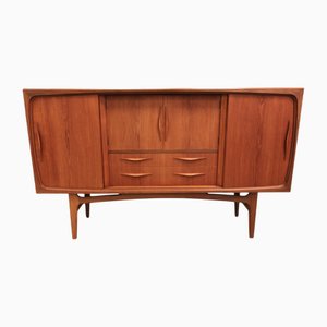 Highboard aus Teak von Georg Petersens Møbelfabrik, 1960er