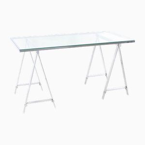 Desk in Stainless Steel, 1970