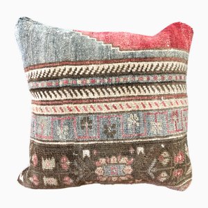 Tribal Oushak Pillow Cover, 1960s