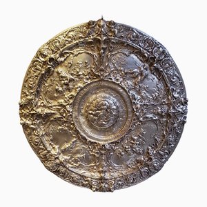 Silvered Bronze Plate, 1890s