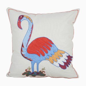 Housse de Coussin Suzani Vintage Motif Animalier