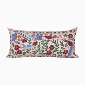 Housse de Coussin Literie Suzani Oiseau Floral Tachkent