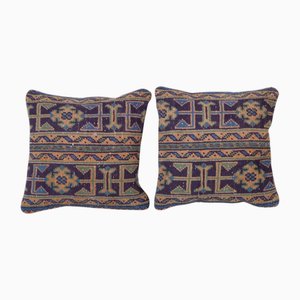 Muted Rug Cushion Covers, Set of 2