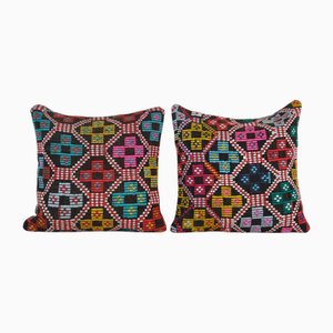 Federe Kilim fatte a mano, Turchia, set di 2
