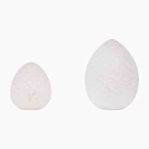 France Egg Lamps from Domec Luminaires, 1970s, Set of 2