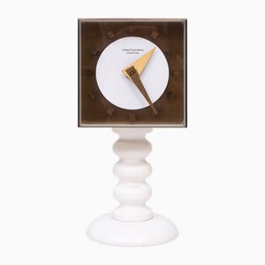 Reloj de mesa Atlanta eléctrico cuadrado de Kienzle International, Alemania, años 60