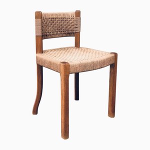 Chaise d'Appoint Mid-Century en Corde, Suède, 1960s