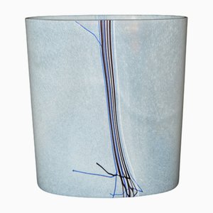 Vase Arc-en-ciel en Verre par Bertil Vallien pour Kosta Boda, Suède, 1970s