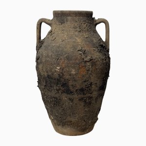 Vintage Turkish Clay Vessel