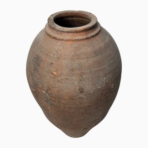 Vintage Turkish Clay Vessel