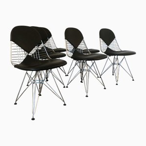 Bikini Model Chair Set by Charles and Ray Eames for Vitra, 2010, Set of 6