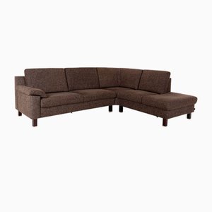 Braunes Vario Ecksofa von Ewald Schillig