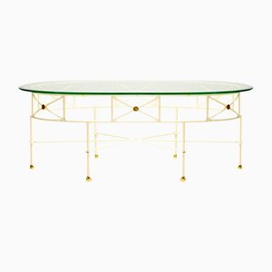 Table Basse Architecturale en Verre, Italie, 1965