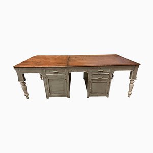 Large French Farmhouse Table, 1880s