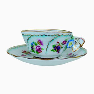 Butterfly Tea Set, 1970s, Set of 12