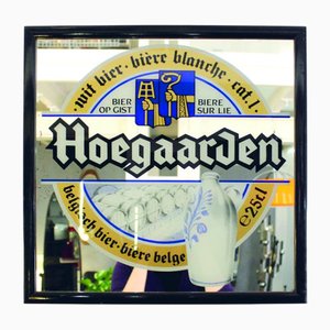 Insegna a specchio Hoegaarden, anni '60-'70