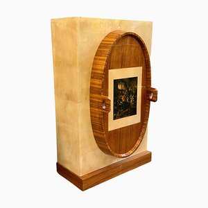 Parchment Bar Cabinet by Aldo Tura, 1960