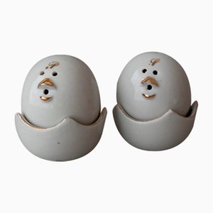 Saliera e pepiera vintage, Italia, anni '60, set di 2