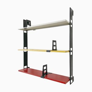 Pocket Steel Shelf Wall Rack by Dekker Van Mieren for Tomado, 1970s